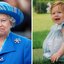 Rainha Elizabeth II e Lilibet Diana