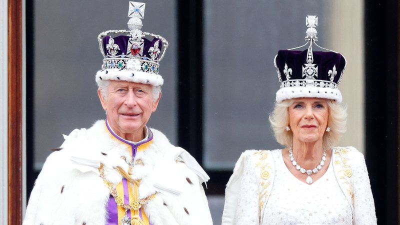 Rei Charles III e rainha Camilla - Getty Images