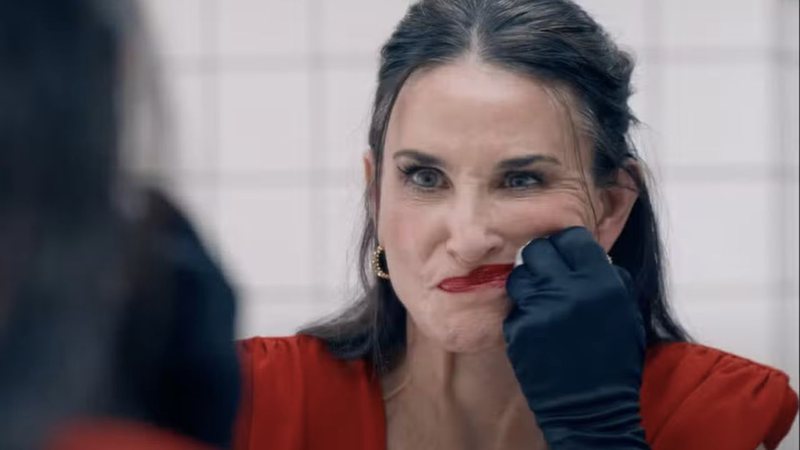 Demi Moore em "A Substância" - Reprodução