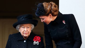 Rainha Elizabeth II e Kate Middleton - Getty Images