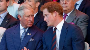 Rei Charles III e o príncipe Harry - Getty Images