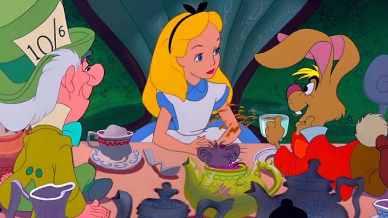 Cena do filme 'Alice no País das Maravilhas' - Disney