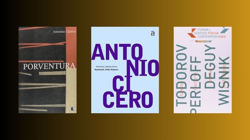 Descubra 6 obras essenciais de Antonio Cicero, que exploram a profundidade poética e filosófica do renomado autor e pensador brasileiro - Créditos: Reprodução/Amazon