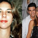 Priscila Belfort (à esq.) e o casal Vitor Belfort e Joana Prado (à dir.) - Reprodução; Wikimedia Commons