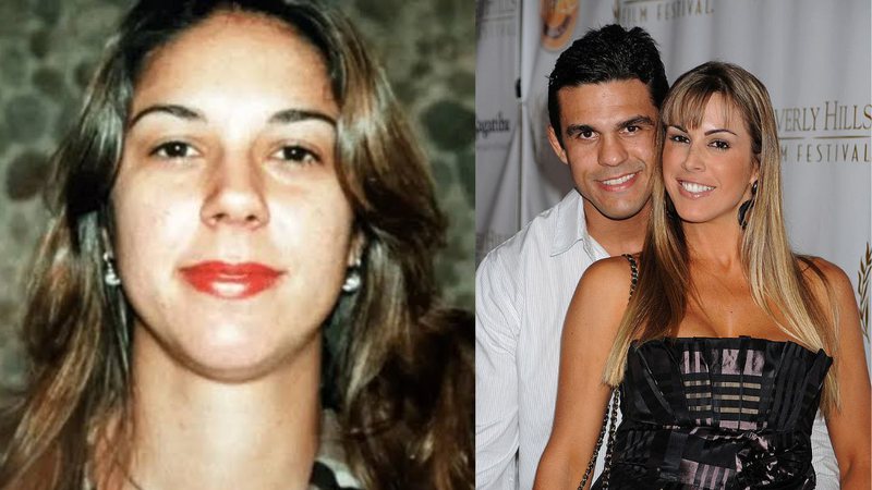 Priscila Belfort (à esq.) e o casal Vitor Belfort e Joana Prado (à dir.) - Reprodução; Wikimedia Commons