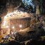 Arqueólogos escavando a caverna Tam Pà Ling, no Laos