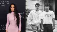 Kim Kardashian e os irmãos Menendez - Getty Images