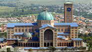 Santuário Nacional de Aparecida, localizado em Aparecida - SP - Wikimedia Commons/Valter Campanato