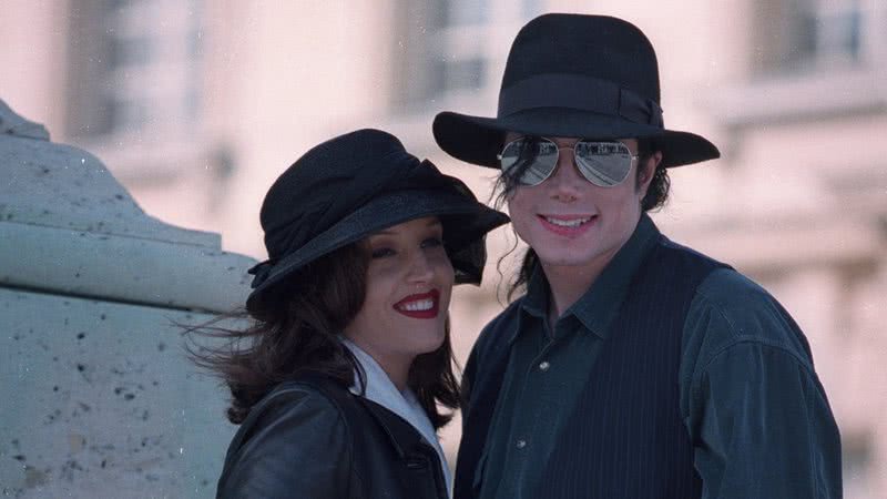 Lisa Marie Presley e Michael Jackson - Getty Images