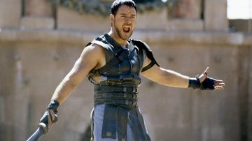 Russell Crowe em 'Gladiador' (2000) - Reprodução/Universal Pictures