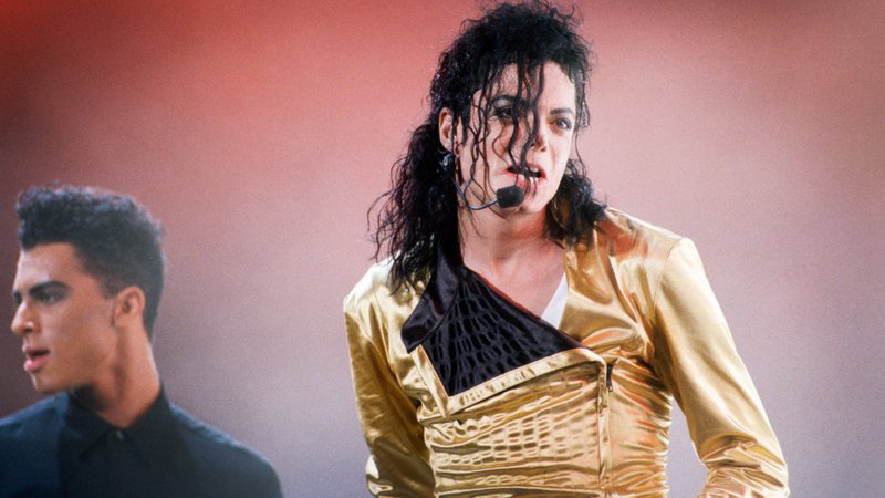 Michael Jackson durante apresentação na Bélgica - Getty Images