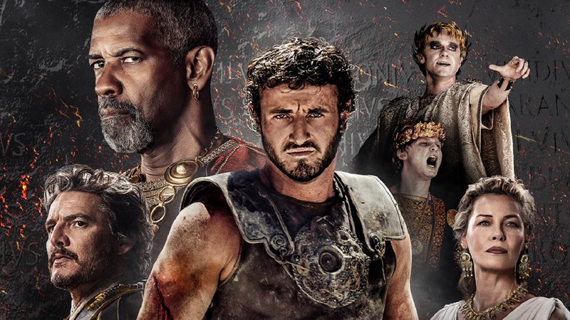 Pôster do filme 'Gladiador 2' - Reprodução/Paramount Pictures