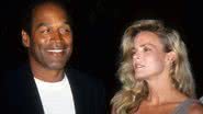 O.J. Simpson ao lado de Nicole Brown Simpson - Getty Images