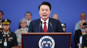 Yoon Suk Yeol, presidente da Coreia do Sul - Getty Images