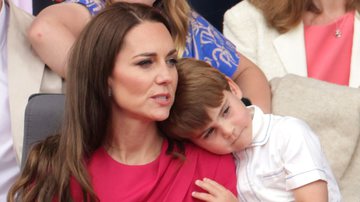 Kate Middleton e príncipe Louis - Getty Images