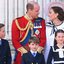 Príncipe William e Kate Middleton com os filhos George, Louis e Charlotte