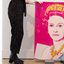 Serigrafia da rainha Elizabeth II, por Adny Warhol