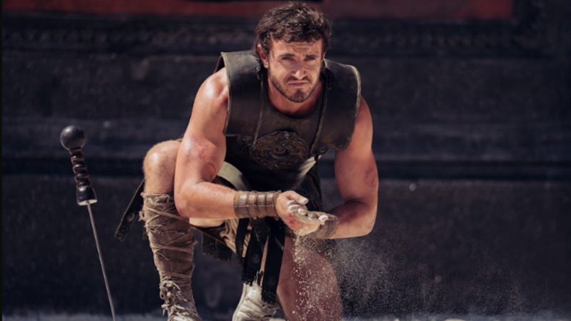 Paul Mescal em "Gladiador 2" - Divulgação/Paramount Pictures