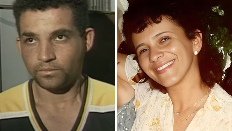 Francisco de Assis, o Maníaco do Parque, e Jane Cavalcante de Albuquerque - Reprodução; Arquivo pessoal