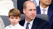 Príncipe William e seu filho, Louis - Getty Images