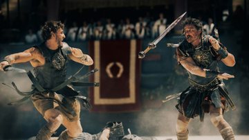 Paul Mescal e Pedro Pascal em "Gladiador 2" - Divulgação/Paramount Pictures