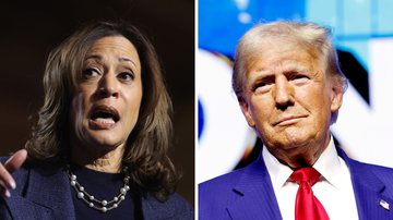 Kamala Harris e Donald Trump - Getty Images