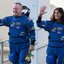 Os astronautas Butch Wilmore e Suni Williams