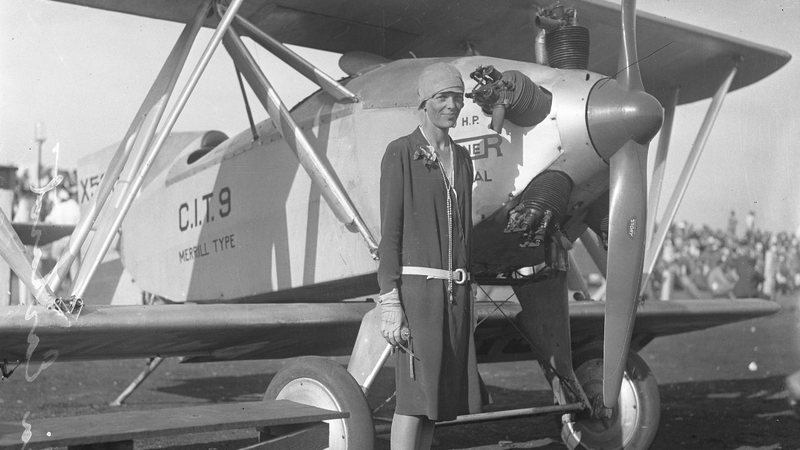 Amelia Earhart desapareceu em 1937 - Wikimedia Commons/Los Angeles Daily News