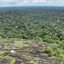 Vista aérea da floresta amazônica