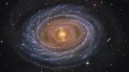 Imagem de galaxia espiral registrada pela NASA - Divulgação/NASA