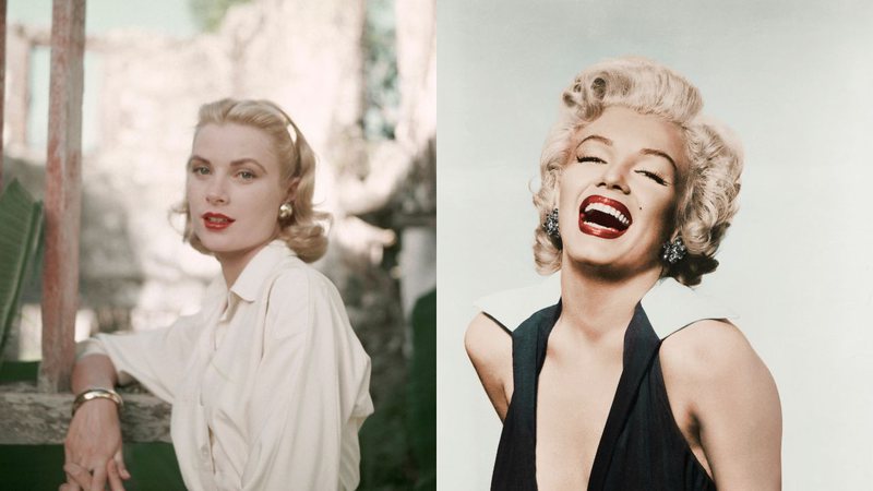 Grace Kelly e Marilyn Monroe - Getty Images