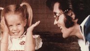 Elvis Presley e Lisa Marie Presley - Reprodução/Instagram