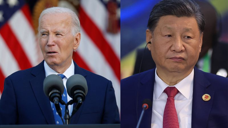 Presidentes dos EUA e China - Getty Images