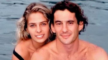 Adriane Galisteu e Ayrton Senna - Arquivo Pessoal