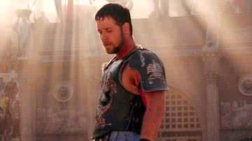 Russell Crowe em 'Gladiador' (2000) - Reprodução/Universal Pictures