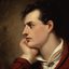 Antigo retrato de George Gordon Byron