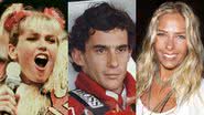 Xuxa, Ayrton Senna e Adriane Galisteu - Getty Images