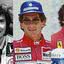 Nelson Piquet,  Ayrton Senna e Alain Prost