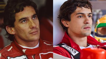 Senna: realidade e ficção - Getty Images e Divulgação/Netflix