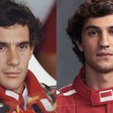 Ayrton Senna: Realidade e ficção - Getty Images e Divulgação/Netflix