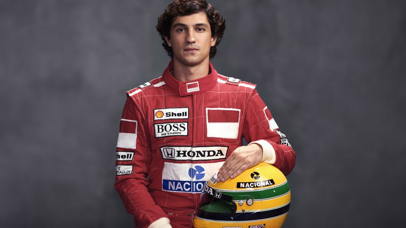 Gabriel Leone como Ayrton Senna - Divulgação