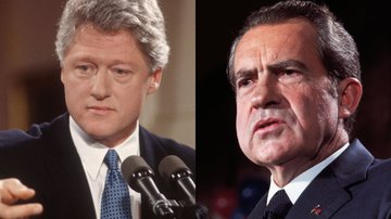 Bill Clinton e Richard Nixon - Getty Images