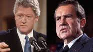 Bill Clinton e Richard Nixon - Getty Images