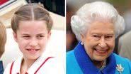 Princesa Charlotte e Rainha Elizabeth II - Getty Images