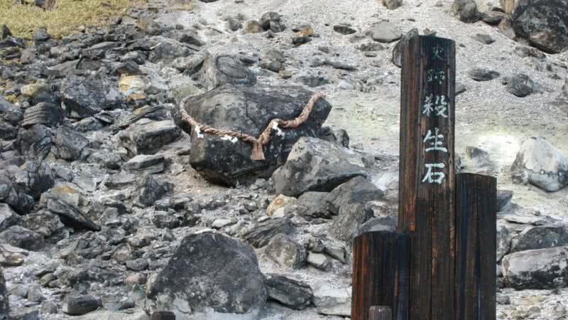 A pedra da morte japonesa - Divulgação/Ministério do Meio Ambiente