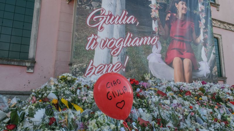 Homenagem póstuma à vitima de feminicídio - Getty Images