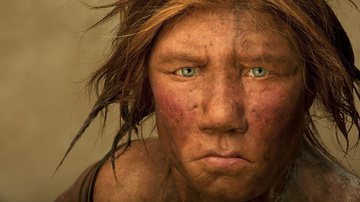 Reconstituição facial de Neandertal - Getty Images