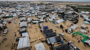 Acampamento em al-Mawasi - Getty Images