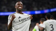 Vinícius Júnior vestindo a camisa do Real Madrid - Getty Images