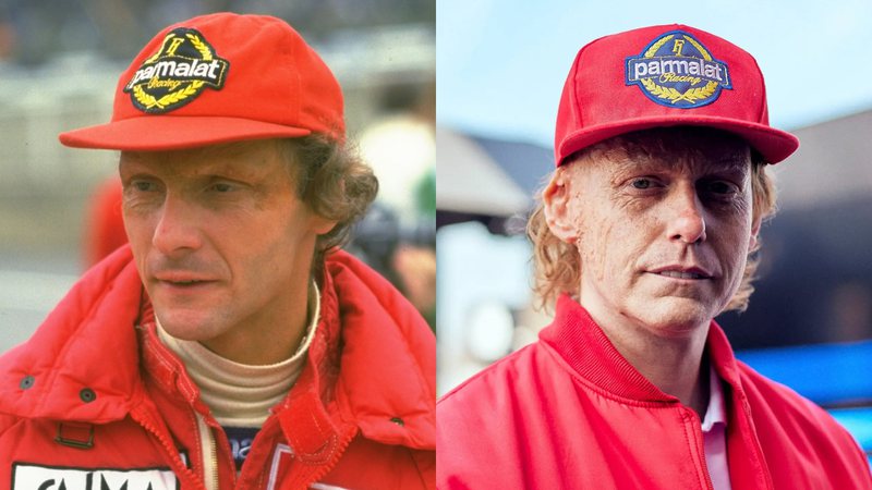 Acidente com Niki Lauda em 1976 - Getty Images e Reprodução/Video